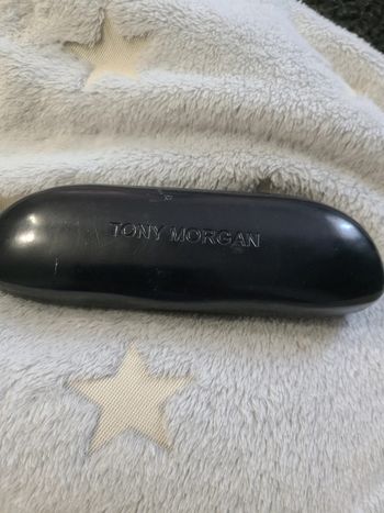 Étui de lunette boîtier rigide noir Tony Morgan