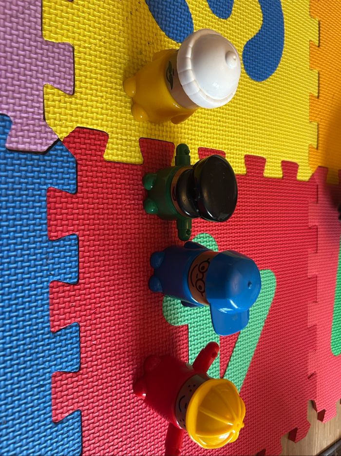 Petit bonhomme jeu de construction 3 pièces - photo numéro 2