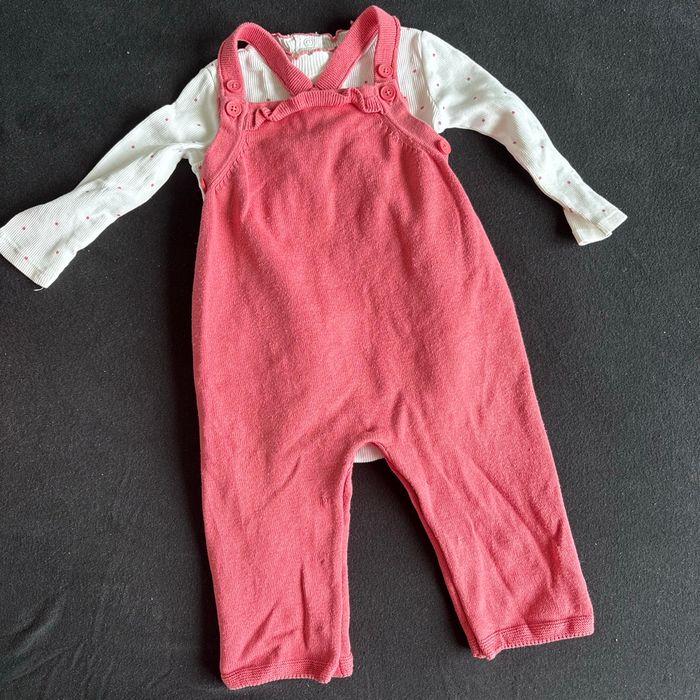 Ensemble body + salopette