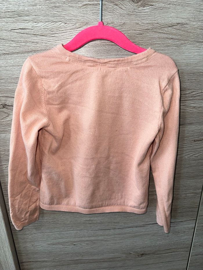 Cardigan rose KIABI – Taille 5 ans (108–113 cm) - photo numéro 3