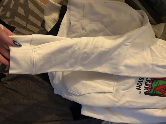 Pull blanc - photo numéro 2