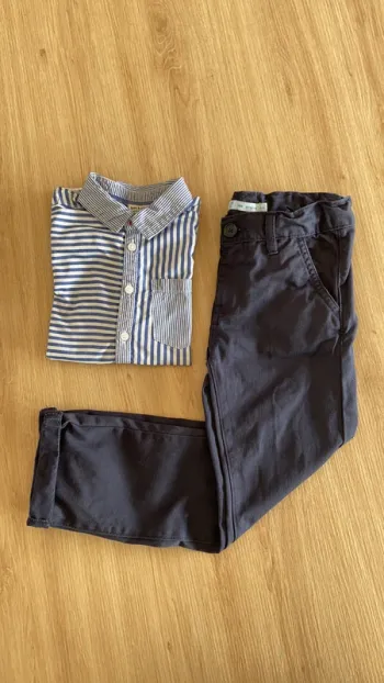Ensemble pantalon + chemise enfant