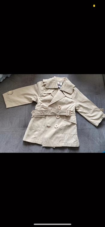 Trench manteau blazer 2/3 ans veste Neuve mi saison été Enfant bébé