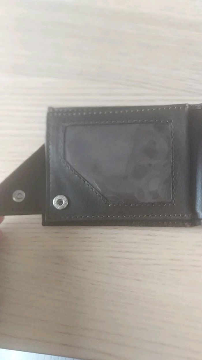 Portefeuille cuir billabong marron homme - photo numéro 4