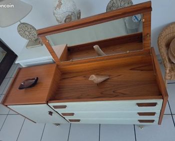 Meuble commode enfilade Roger Landault années 50