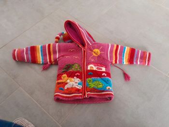 Gilet du pérou 4 ans