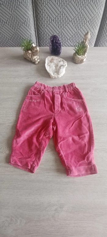 Pantalon velours 12 mois vintage