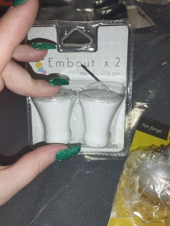 Embout tringle a rideau