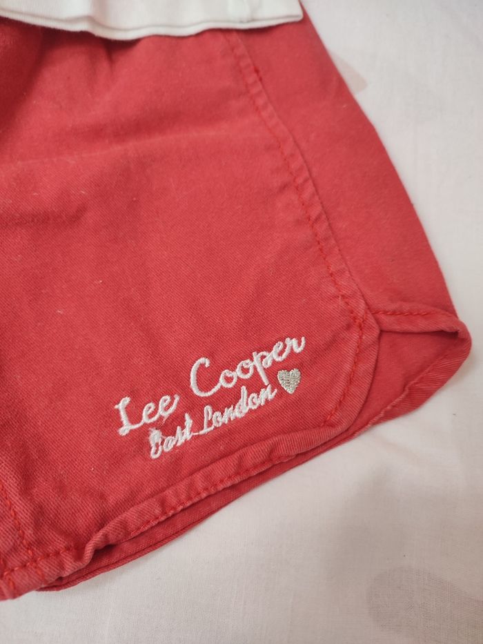 Ensemble Tee-shirt+ short - 18 mois - Très bon état - Lee Cooper - photo numéro 3