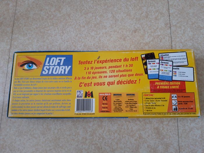 Jeu de société "Loft Story", 1ère édition 2000 - photo numéro 3