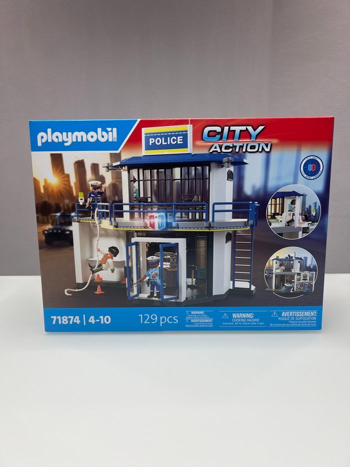 Playmobil City Action Police 71874 Poste de police avec salle de recherches