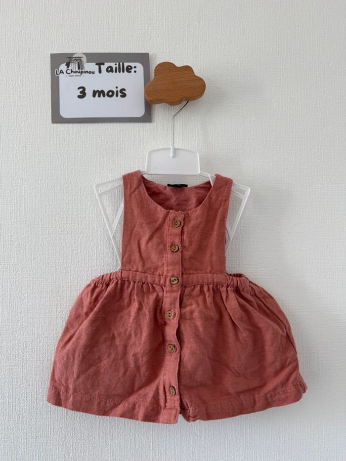 Ensemble en gaz de coton - taille 3 mois 🌸