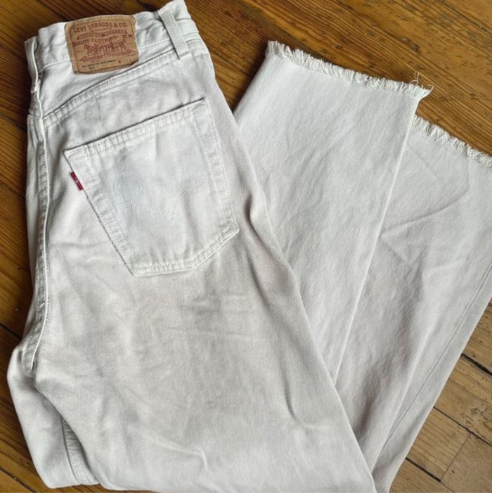 Jeans levis taille haute