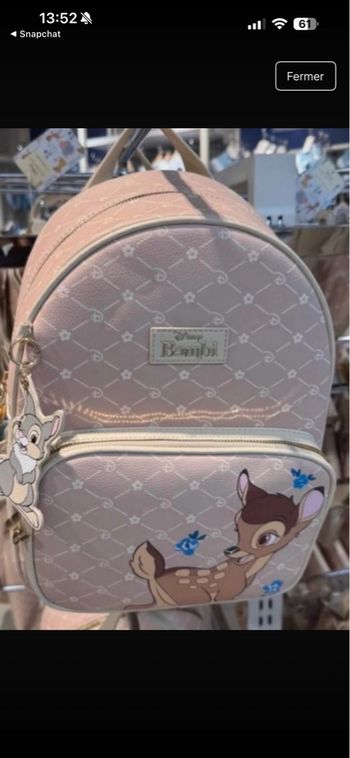 Sac à dos bambi primark 