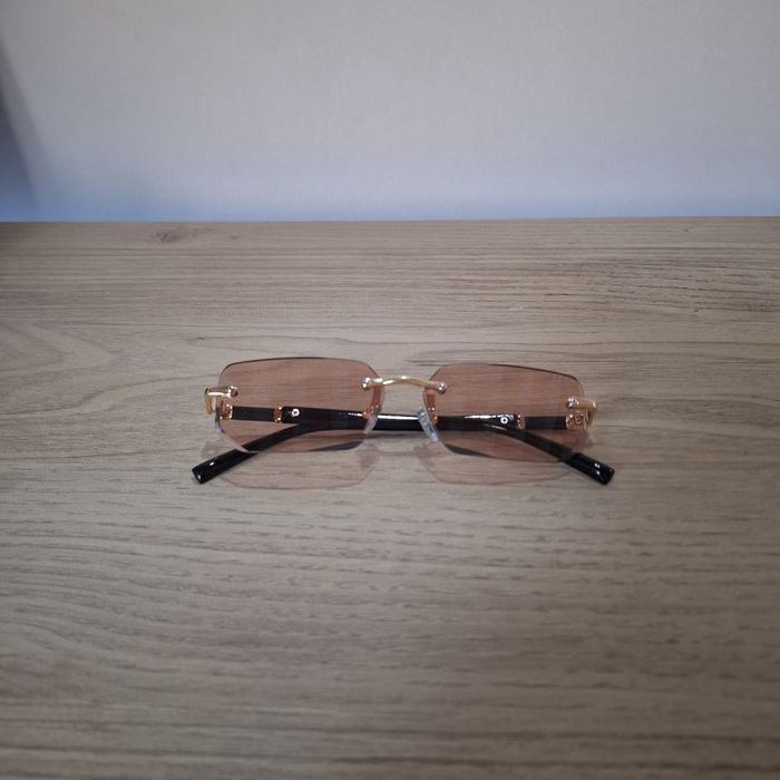 Lunettes de Soleil - Y2K Vintage 90s-2000s - Unisexe Sunglasses - Verres Teintés - photo numéro 3