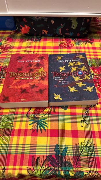 Lot de 2 livres Triskellion – Will Peterson – Suspense jeunesse captivant !