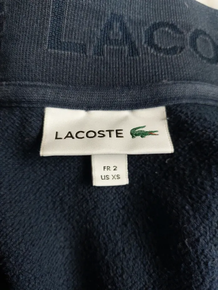 Veste Lacoste taille 2 / XS - photo numéro 4