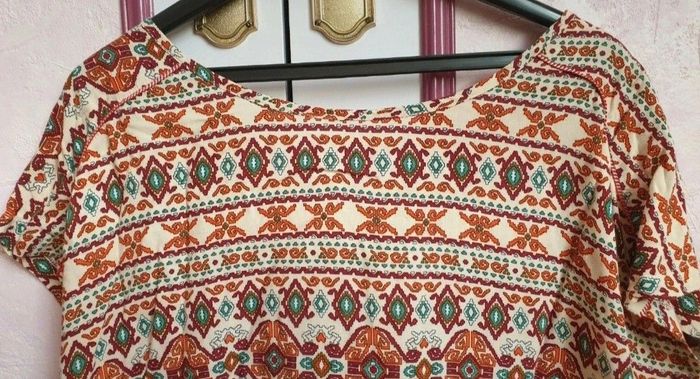 Blouse " Aileen" imprimée en T.L(40) - photo numéro 7