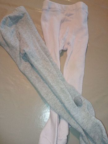 Lot 2 collants 12 mois