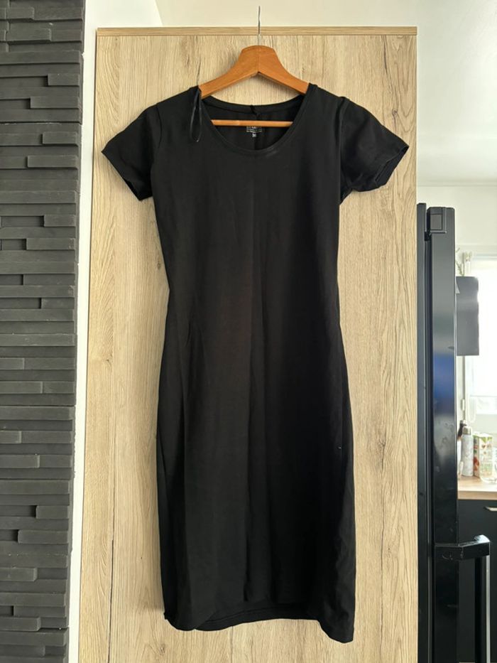 Robe mi longue noire