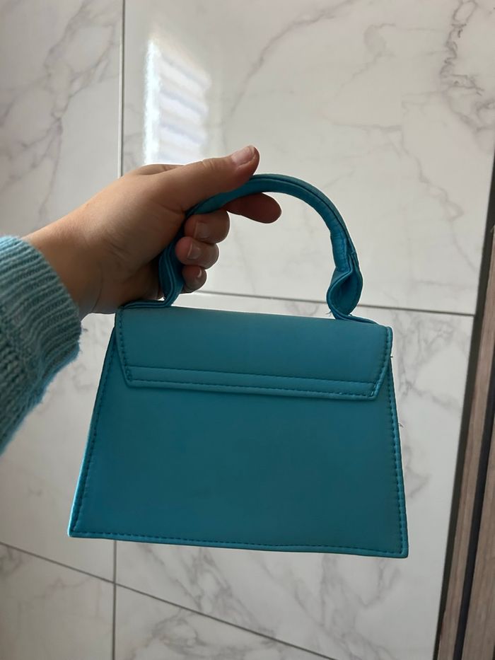 Sac à main bleu
