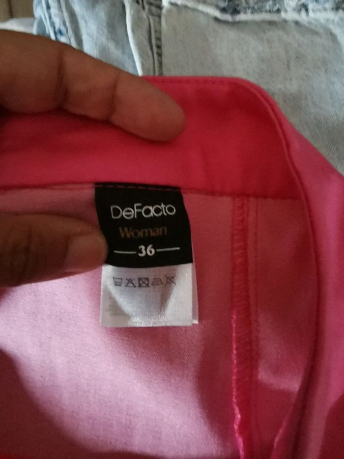 Pantalon rose ajustée - photo numéro 4