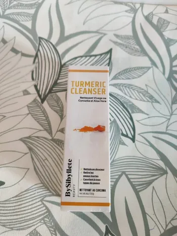 Bysibyllete nettoyant visage au curcuma & aloe vera 120gr valeur 22€ à utiliser avant 08/2027