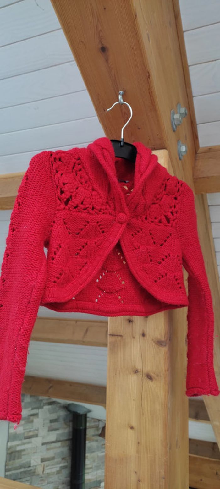 Gilet court hiver catimini 8 ans - photo numéro 2