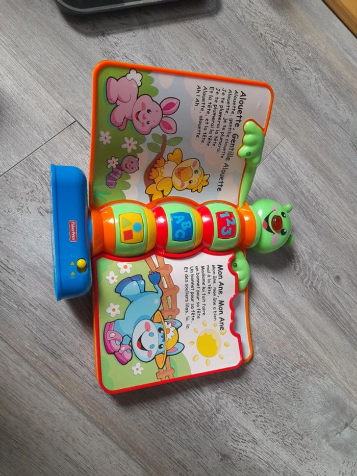 Livre d'éveil rigolotronique fisher price - photo numéro 3