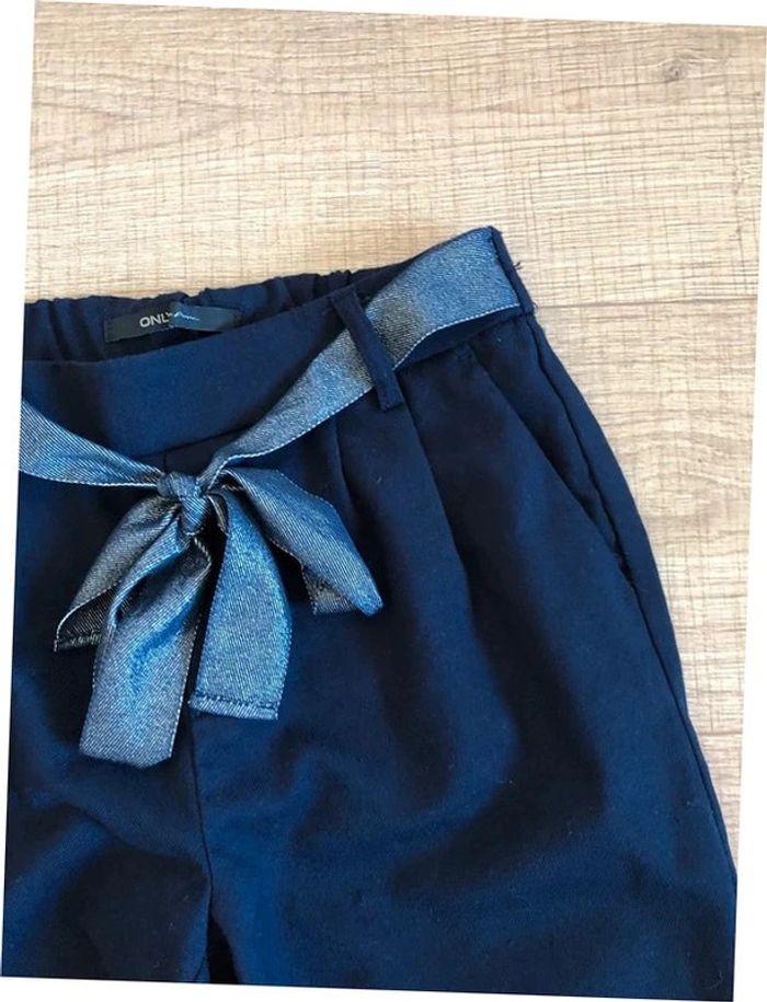 Pantalon chino bleu marine Only taille XS TBE - photo numéro 17