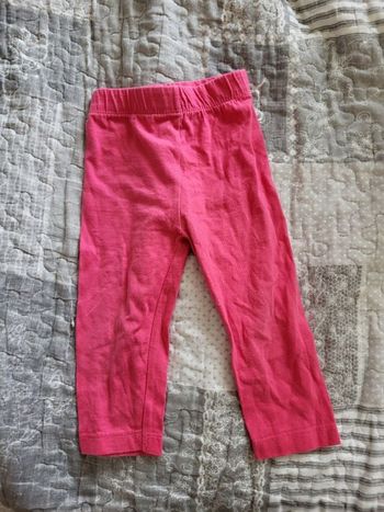 Legging rose foncé