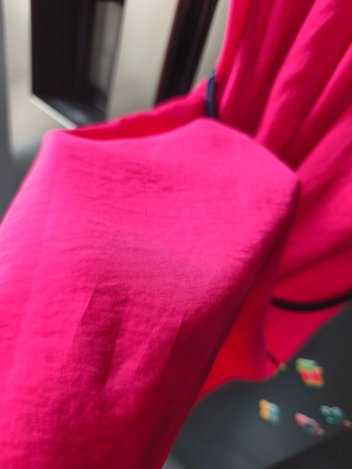 Robe d'été fushia La Halle 40 - photo numéro 4