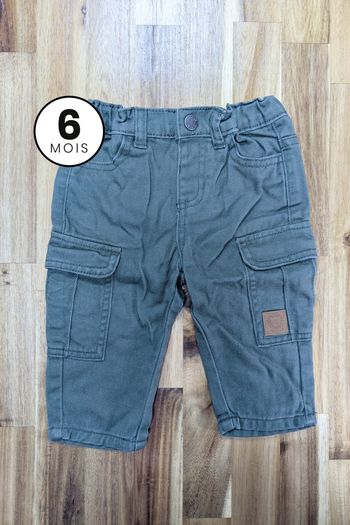 Pantalon Cargo Vert - Creeks bébé 6 mois