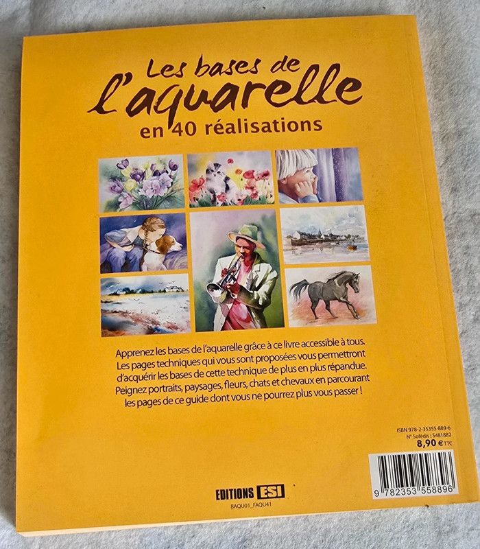 Les bases de l'aquarelle en 40 réalisations - photo numéro 2