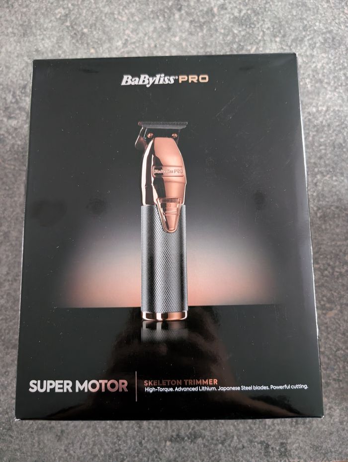 Tondeuse de finition Babyliss Pro Skeleton Super Motor – Neuve
