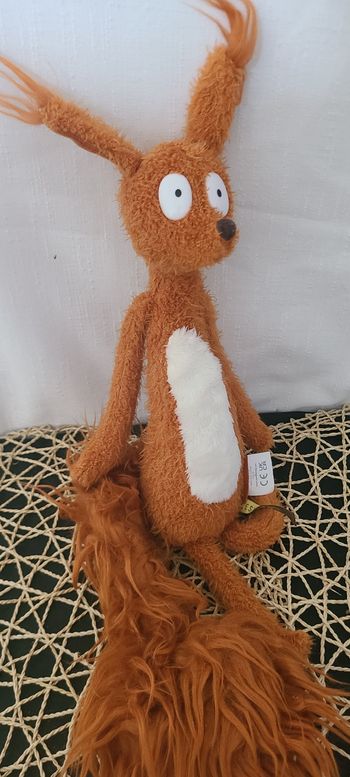 Peluche L'écureuil - Ecole des loisirs x Moulin Roty
