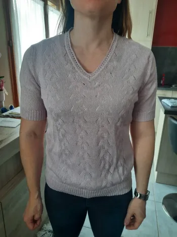 Haut couleur lilas