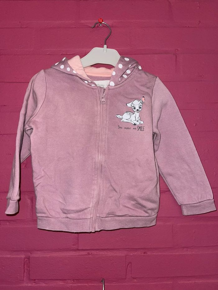 Ensemble jogging fille 86/92cm Disney bambi - photo numéro 2