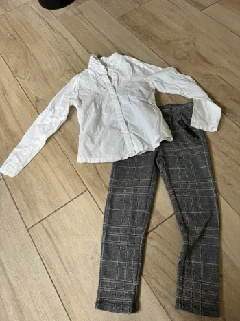 Ensemble fille chemise pantalon