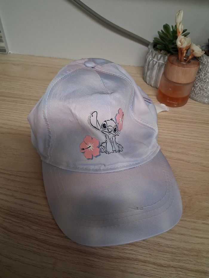 Casquette fille stitch 10 ans reglable plastique