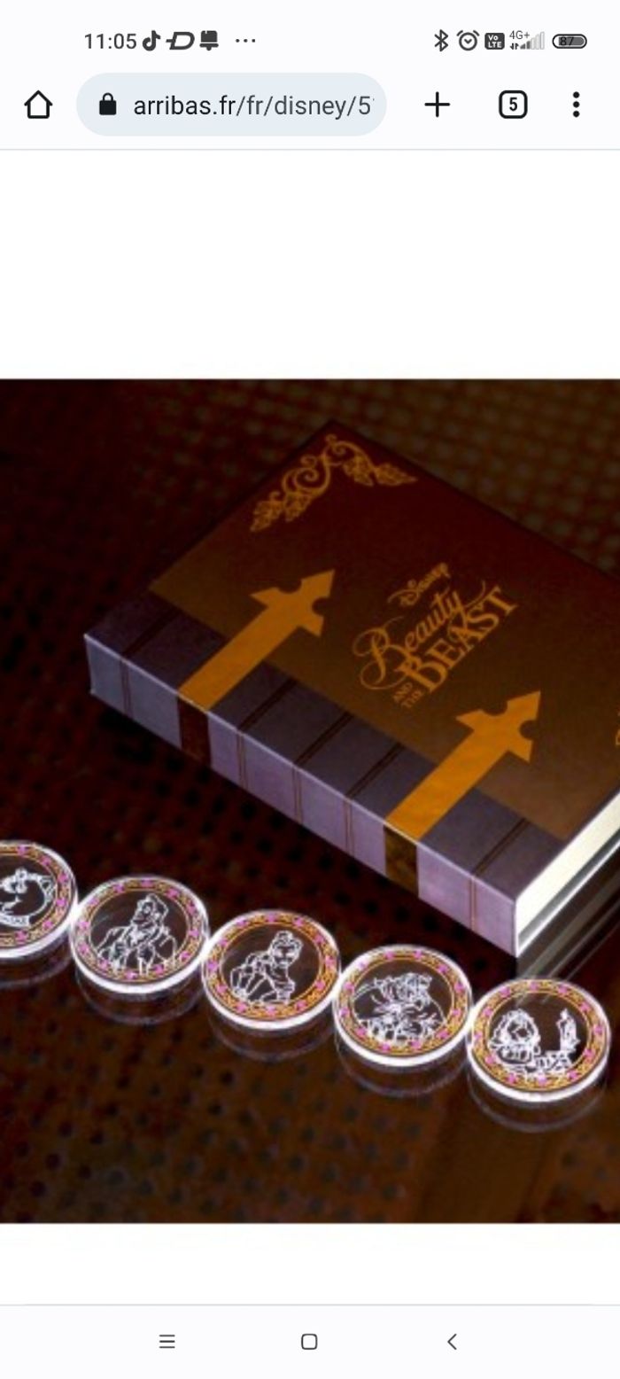 Coffret série limitée la belle et la bete - photo numéro 3