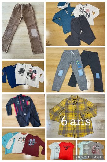 Lot vêtements garçon 6 ans