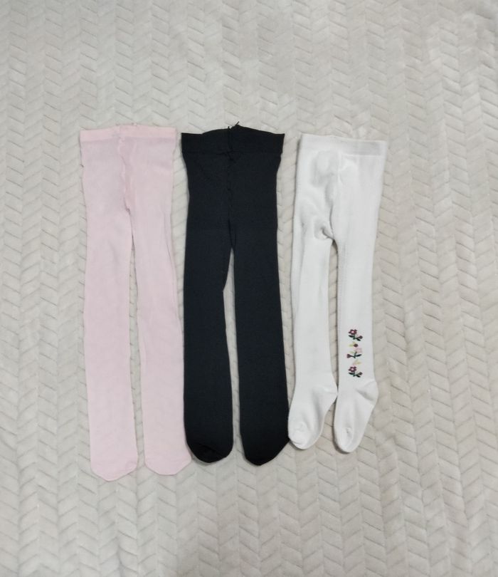 Lot de 3 paires de collants 23/24 mois