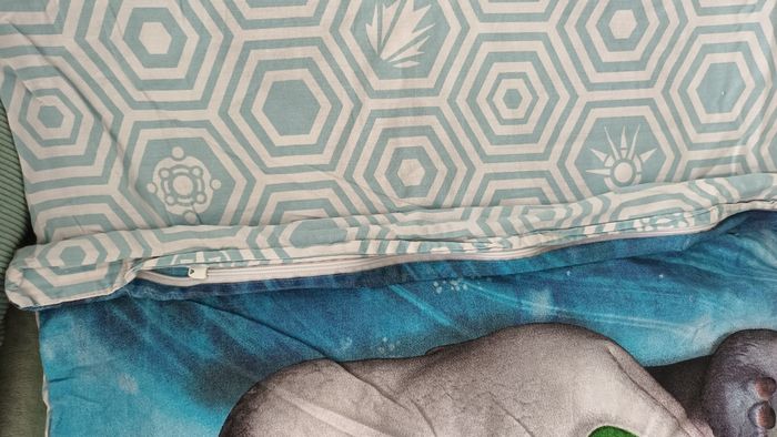 Parure lit bébé housse et taie - photo numéro 3