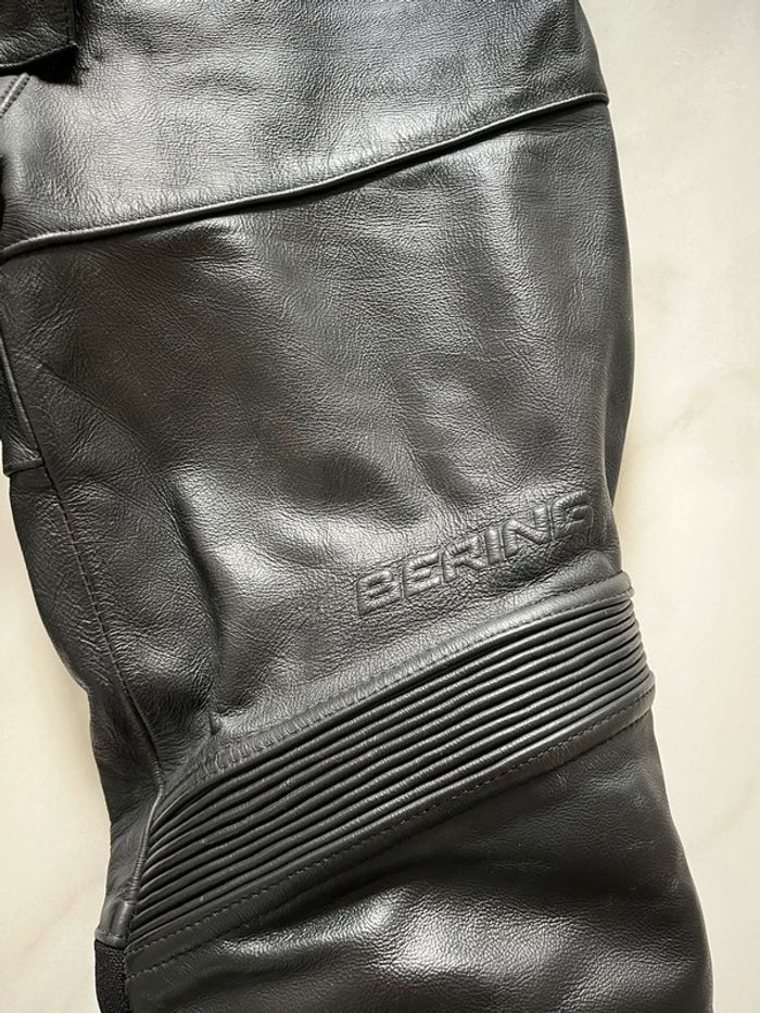 Ensemble de moto blouson et pantalon en cuir BERING - photo numéro 3