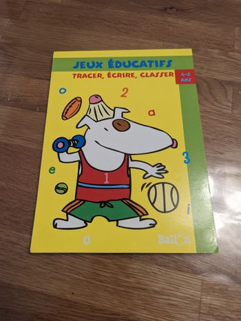 Livre de jeux éducatifs 4-5 ans