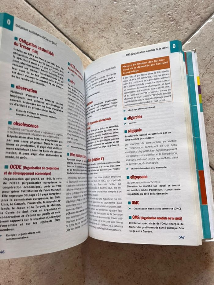 Dictionnaire d’économie et de sciences sociales, Nathan, lycée - photo numéro 5
