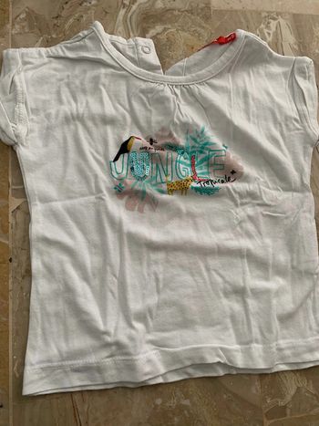 Tee shirt fille 12 mois