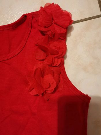 Petite robe d été rouge