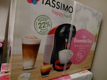 Bosch tassimo the essential one machine à café neuve rouge